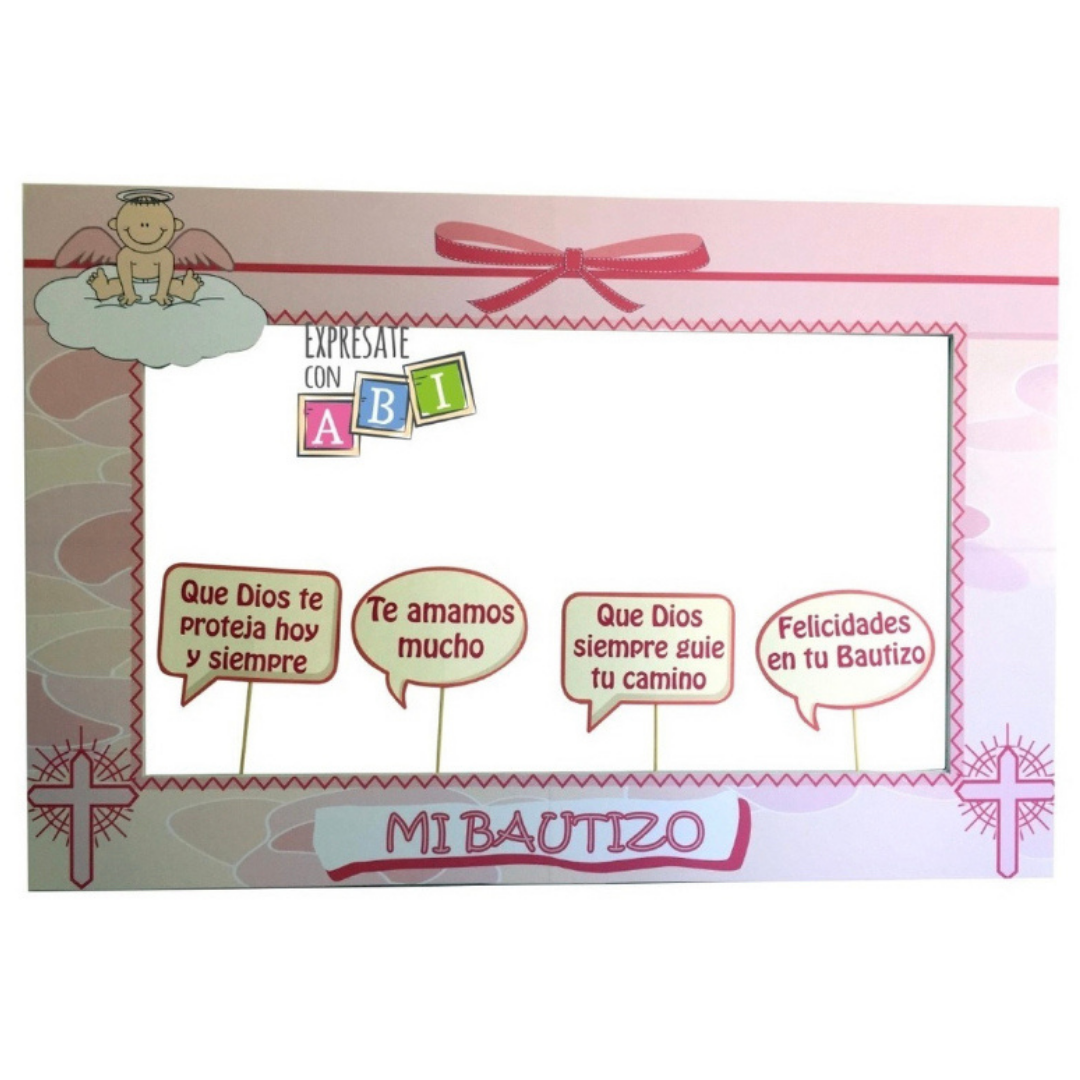 Marco Selfie Bautizo Ángel Niña