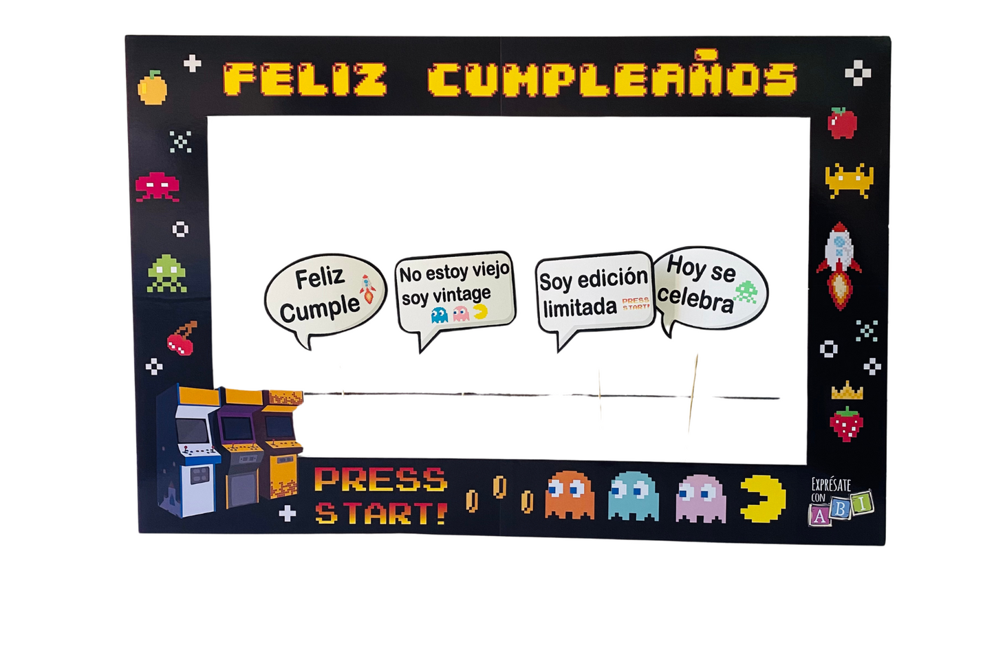 Marco Selfie Cumpleaños Arcade