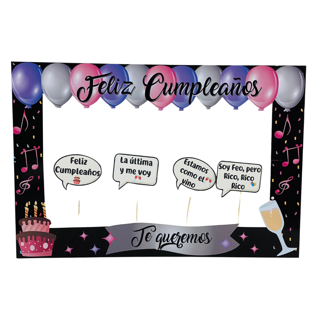 Marco Selfie Cumpleaños Nancy