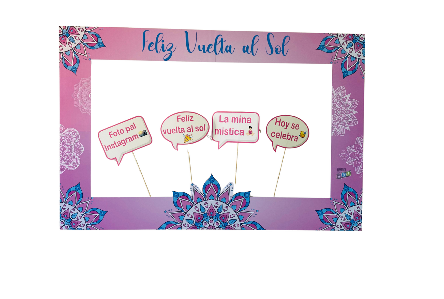 Marco Selfie Cumpleaños Mandalas