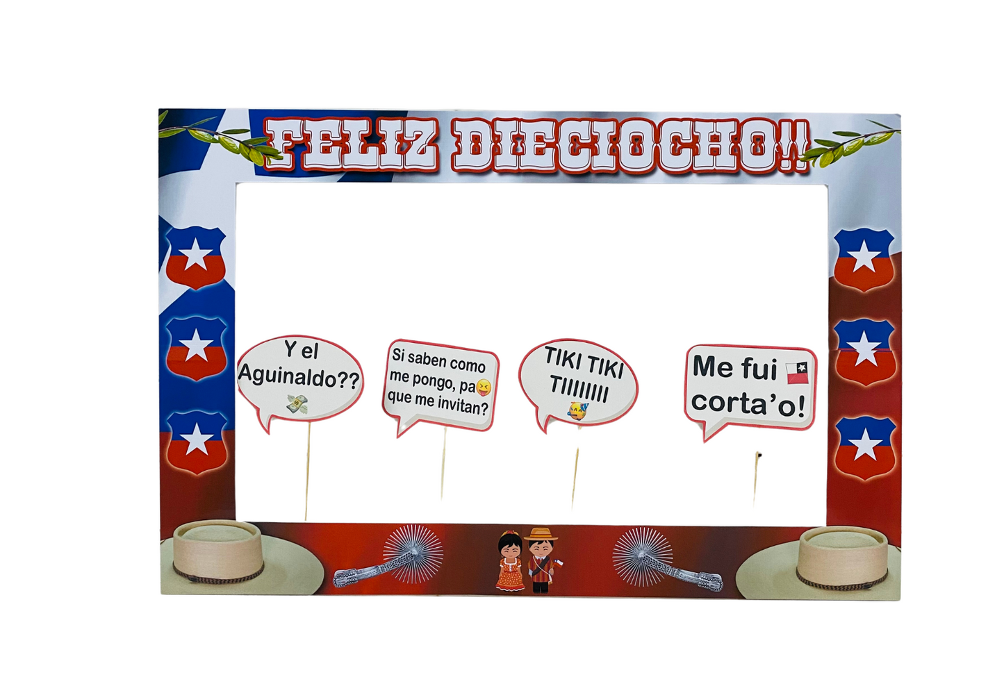 Marco Selfie Fiestas Patrias Feliz Dieciocho