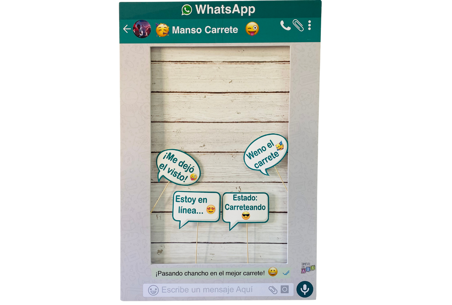 Marco Selfie WhatsApp Fiesta