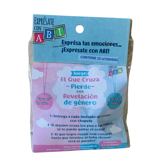 Juego El que cruza pierde para Revelación de Género