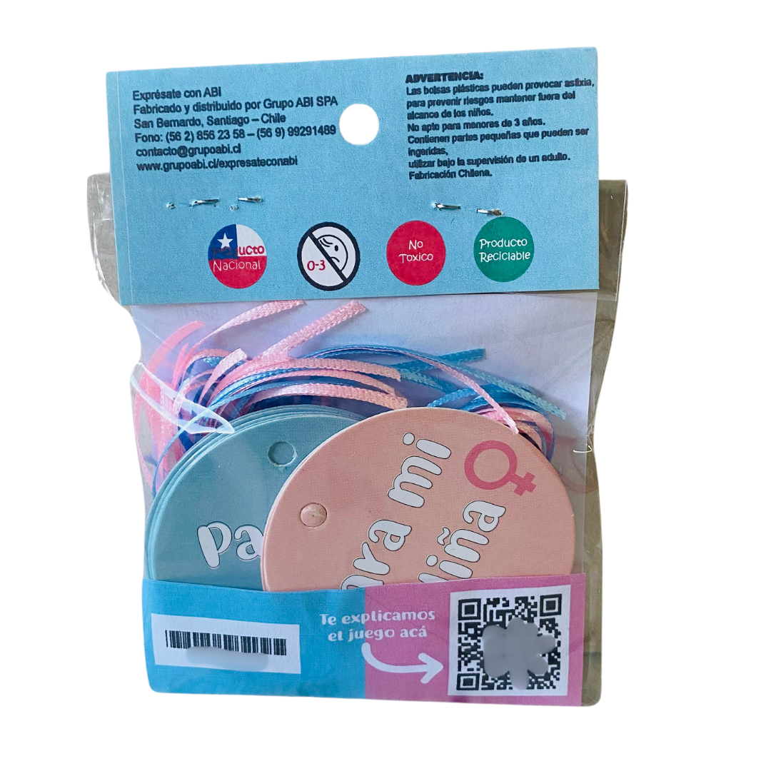 Juego El que cruza pierde para Revelación de Género