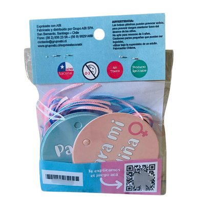 Juego El que cruza pierde para Revelación de Género