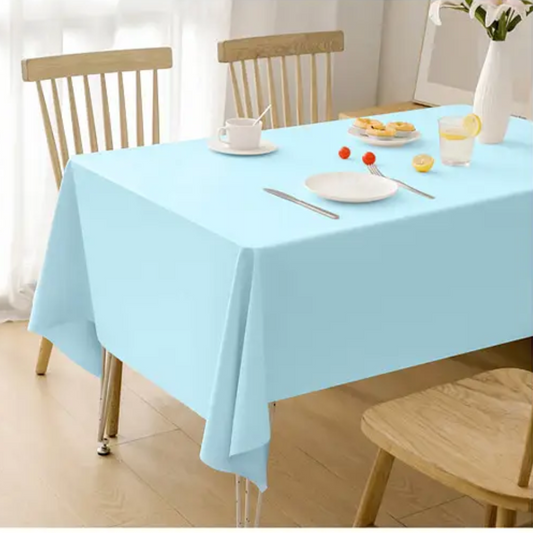 Mantel plástico celeste 137*274cm