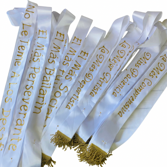 Banda de Reina, Rey Personalizada